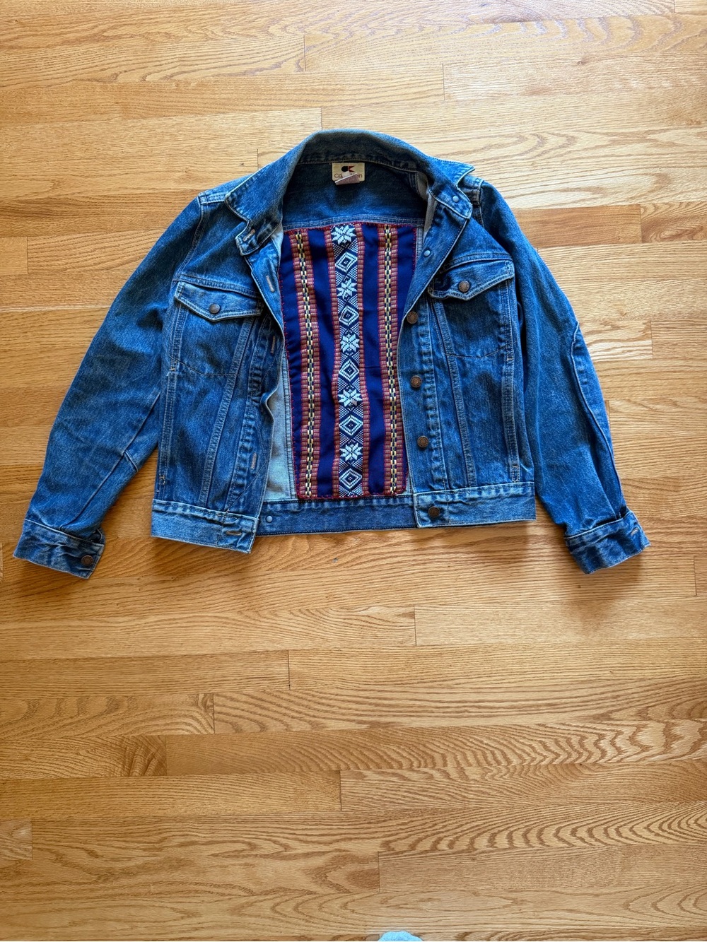Custom vintage Calvin Klein Jean jacket